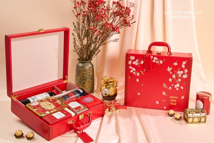 HỘP QUÀ TẾT DA PREMIUM 2026 HD1963