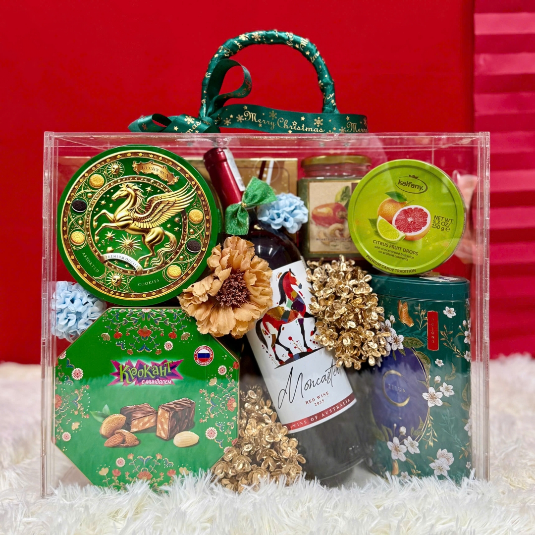 Hộp quà tết Hộp Mica Xuân 2026 - H992