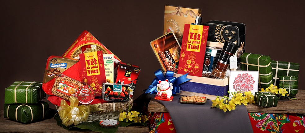 Giỏ quà tết - Trao tặng yêu thương mùa xuân cùng Minh An
