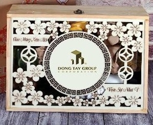 Hộp quà tết gỗ 2021 – Niềm vui trọn vẹn ngày Tết