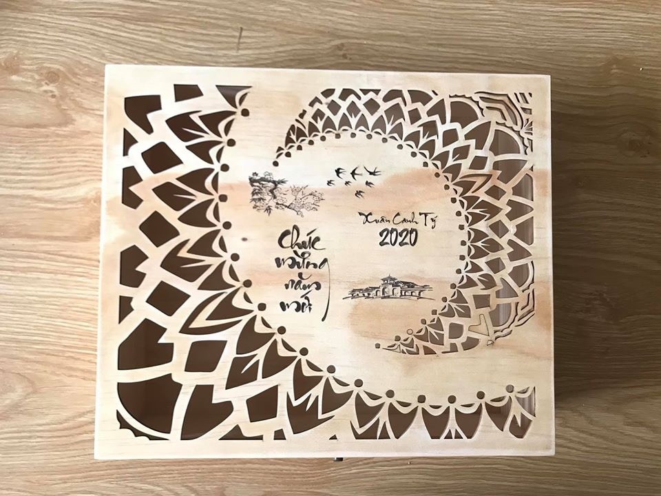 Mẫu hộp quà tết gỗ 2021 xứng đáng là món quà tuyệt vời ngày Tết