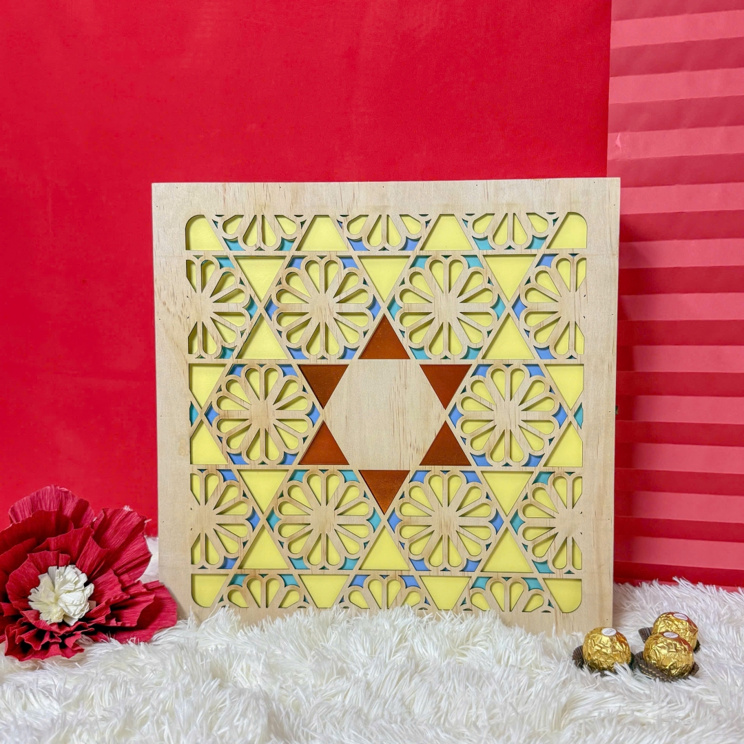 Hộp Quà Tết Gỗ Thông Xuân 2026 - HG1006