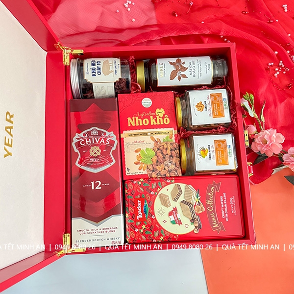 HỘP QUÀ TẾT DA PREMIUM 2026 HD1963