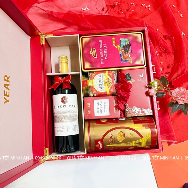 HỘP QUÀ TẾT DA PREMIUM 2026 HD1716