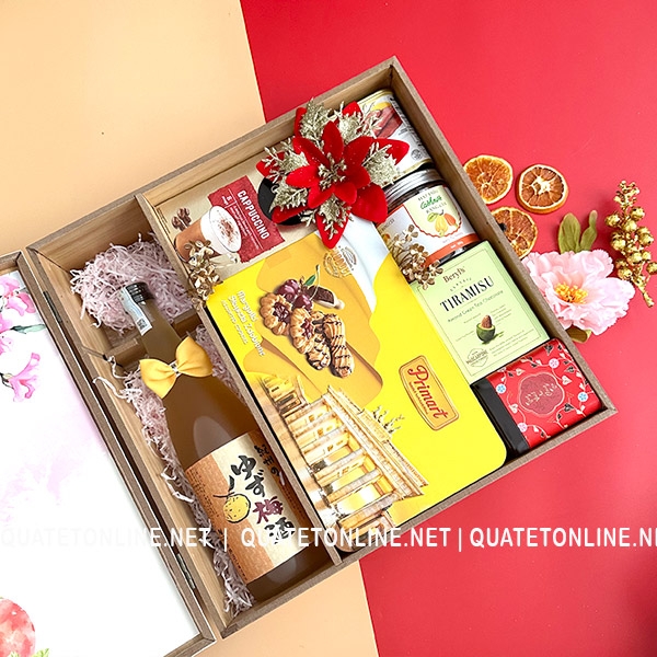 Hộp Quà Tết Gỗ 2024 - GCC1290
