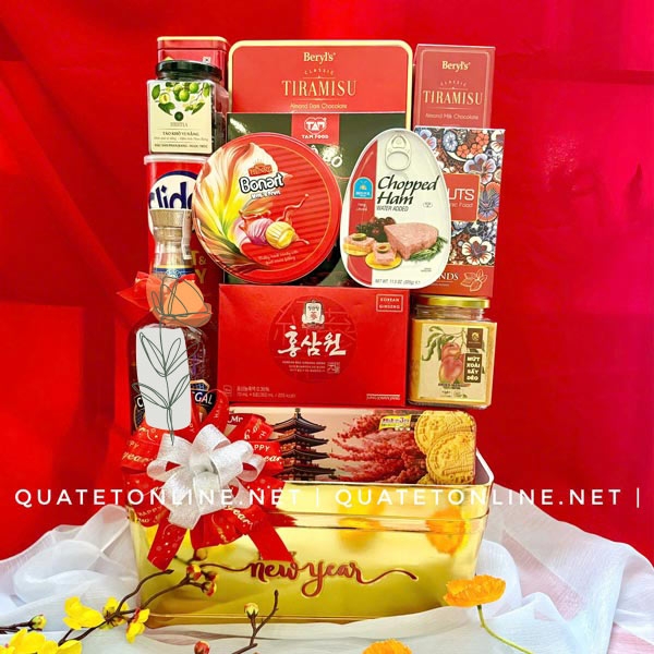 Giỏ quà tết 2025- GCC3380