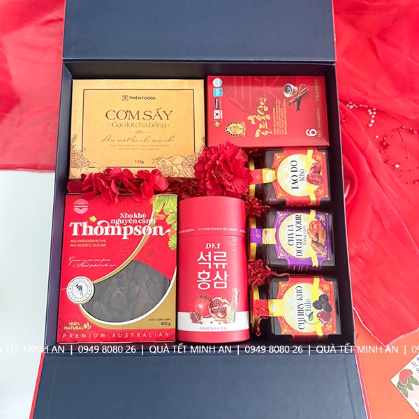 Hộp quà sức khoẻ Hộp Hoa Mẫu Đơn 2026 - HSK1097