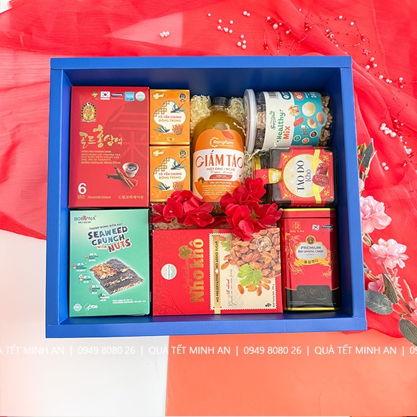 Hộp quà sức khoẻ Hộp Hoa Mẫu Đơn 2026 - HSK803