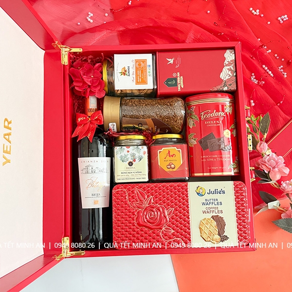 HỘP QUÀ TẾT DA PREMIUM 2026 HD1614