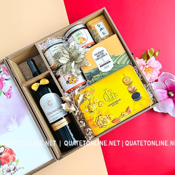 Hộp Quà Tết Gỗ 2024 - GCC790