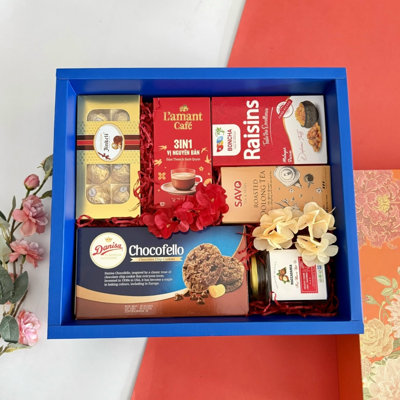Hộp quà tết Hộp Mẫu Đơn 2026 - HMD350