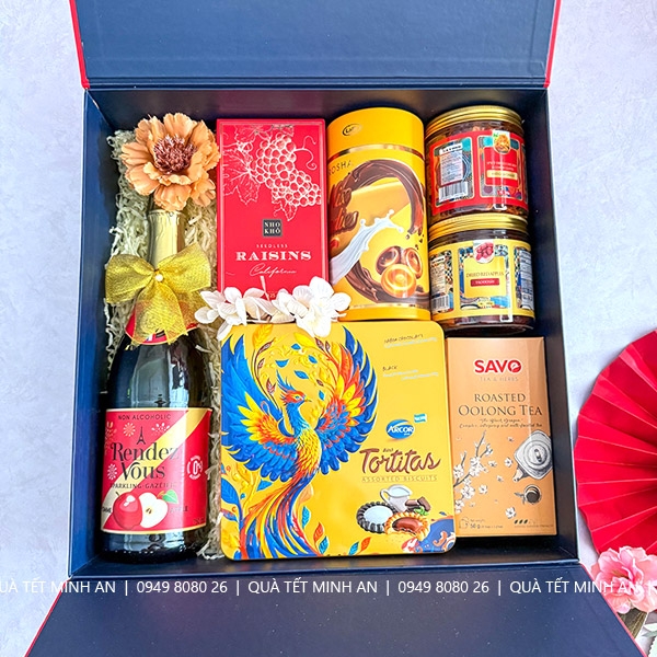 Hộp quà Tết Hộp Nam Châm Xuân 2026 - HNC669